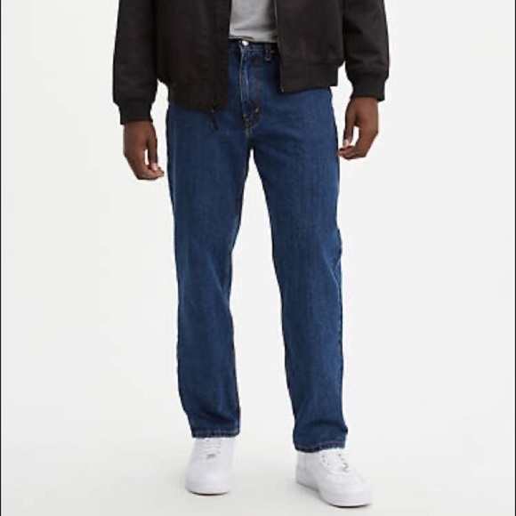 Levi Strauss Cotton Slim 550 Relaxed Straight Leg Boys SZ 18 Slim 27 x 29 Jeans - Picture 1 of 12